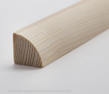 Quadrant Trim Pine Decorative Moulding Flooring Edging Beading Quad 18 & 21mm