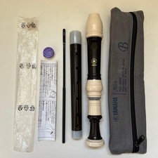 Yamaha YRA-38BIII Alto Recorder Wax Stick  Instruction Manual Used MM3