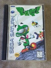 Bug Sega Saturn 1995 Complete with Manual Tested Working Condition