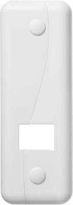 Schellenberg Duo Maxi Gurtwickler-Abdeckplatte, 135 mm, weiß (53703)