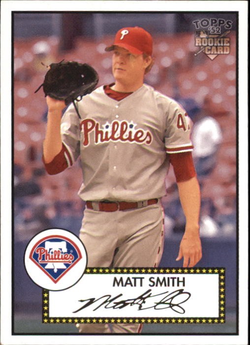 2006 Topps '52 #24 Matt Smith RC - BB