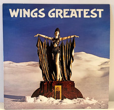 WINGS - Greatest (w/Poster) (1978) - 12" Vinyl Record LP - EX