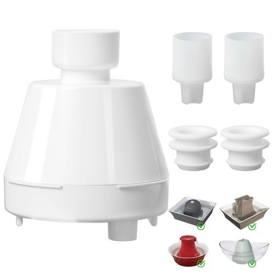 #ad Cat Water Fountain Replacement Filter 1 Housing2 Silicone Nozzle Plug White $11.98