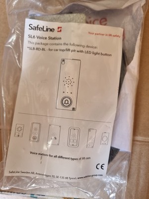 SafeLine SL6 Sprachstation für Autoverdeck, Liftgrube