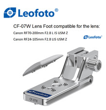 Leofoto CF-07W Foot:Canon RF70-200mm F2.8 L IS USM Z/RF24-105mm F2.8 LIS USM Z