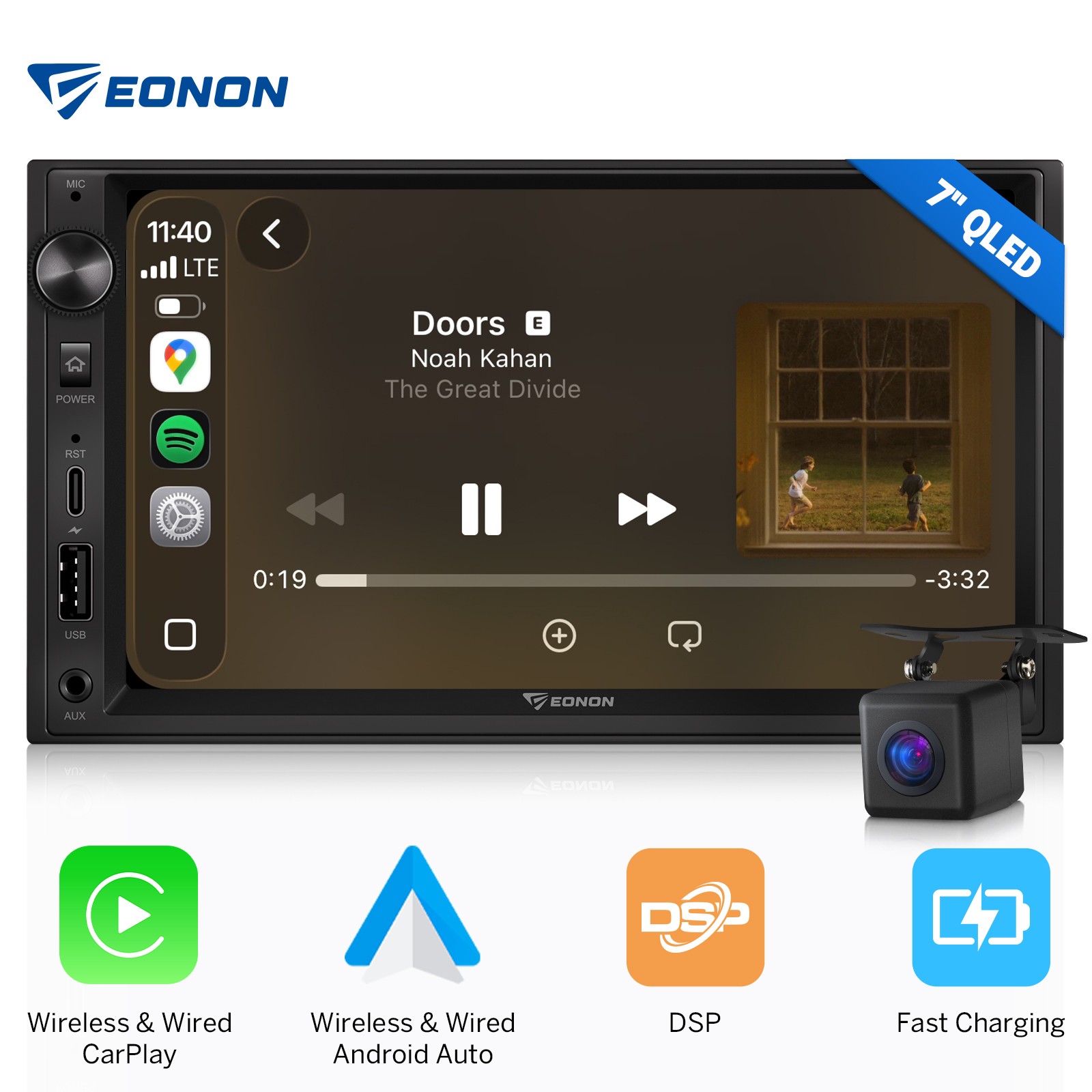 Autoradio Eonon X3 7" Touchscreen con CarPlay e Android Auto
