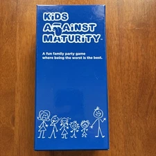 Kids Against Maturity Card Game Funny Family Question Answer Children Cards