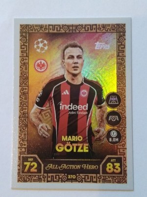 Topps Match Attax Champions League 2025/26 All Aktion Hero Götze Nr.370