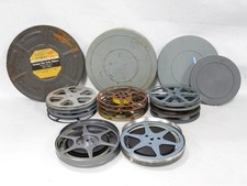 Old Vintage Mixed Lot 8mm, 16mm Reels, Cases  Movies