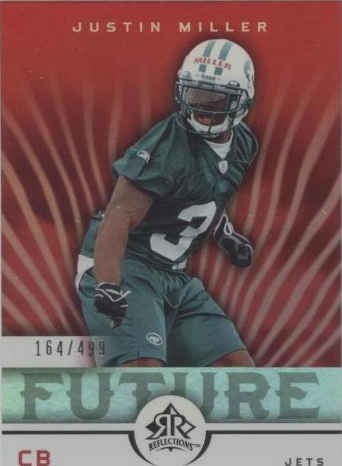 2005 Upper Deck Reflections Justin Miller #250 - 1 of 2