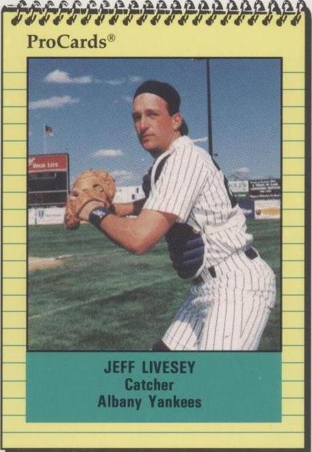 1991 ProCards Minor League - Jeff Livesey #1011 - 1 of 1