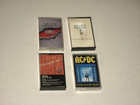 AC/DC who made who,fly on the wall,etc(LOT OF FOUR)ATLANTIC'S nice SEE PICS