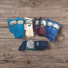 Vintage GITANO Mens American Crew Socks Fits 6-12 90s California Cotton