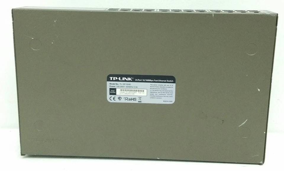 TP-Link TL-SF1024D 24-Port 10/100Mbps Fast Ethernet Switch - Image 3 of 4