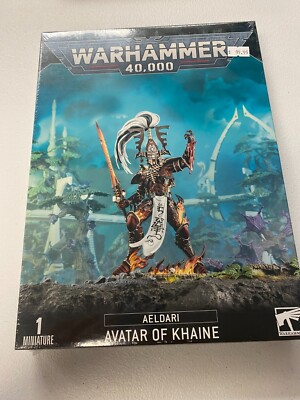 WARHAMMER 40000 AELDARI AVATAR OF KHAINE 40K MINIATURES MJ