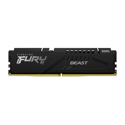 Kingston DDR5 32GB 5200 ホワイ Kingston FURY Beast 32 GB (1x32GB) 288-Pin 5200 MHz DDR5 SDRAM