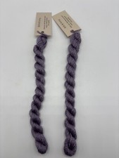 Silk and Ivory Needlepoint Yarn 28.8 Yd New Lot Of 2 Wisteria Color 28