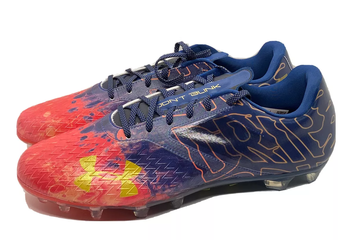 Men's ua blur lux cheap le drip football cleats