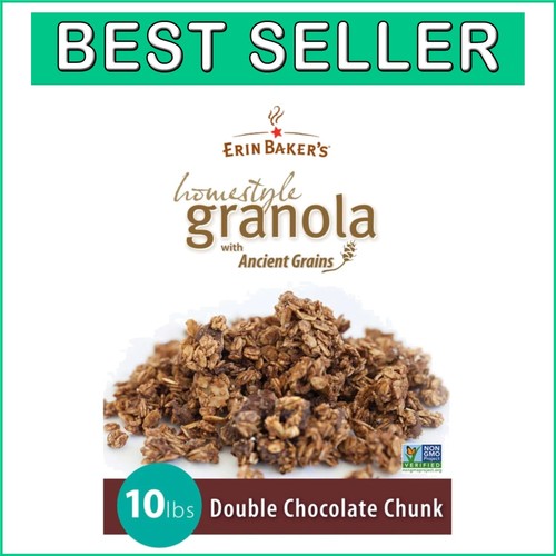 Vegan-Friendly Double Chocolate Granola - 10-Pound Bulk Bag of Ancient Grains