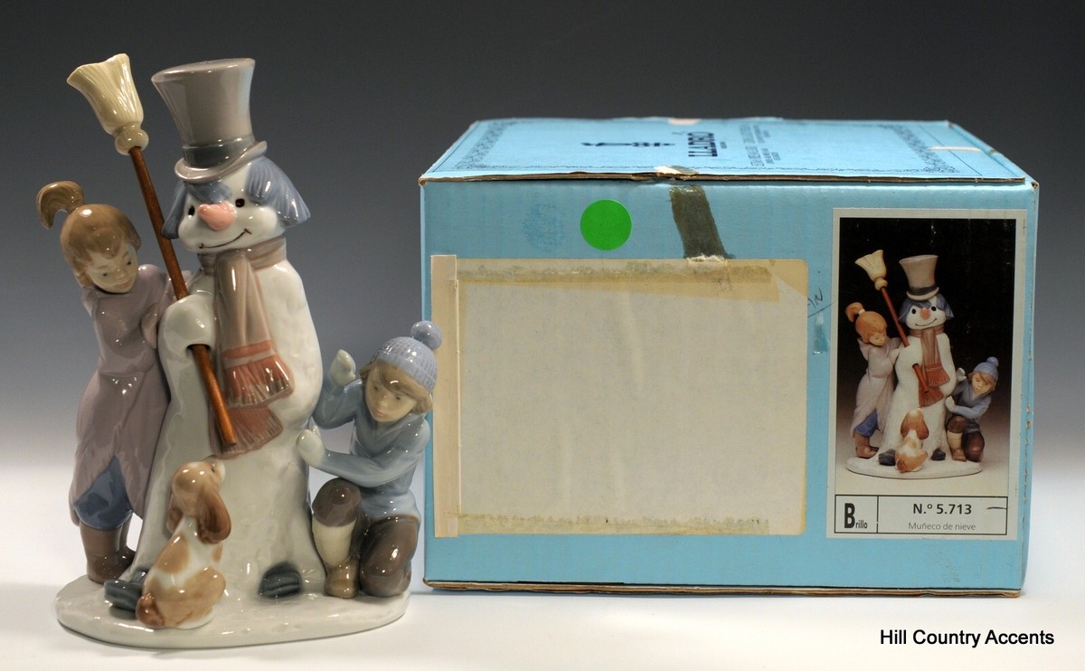 リヤドロ 5713雪だるま