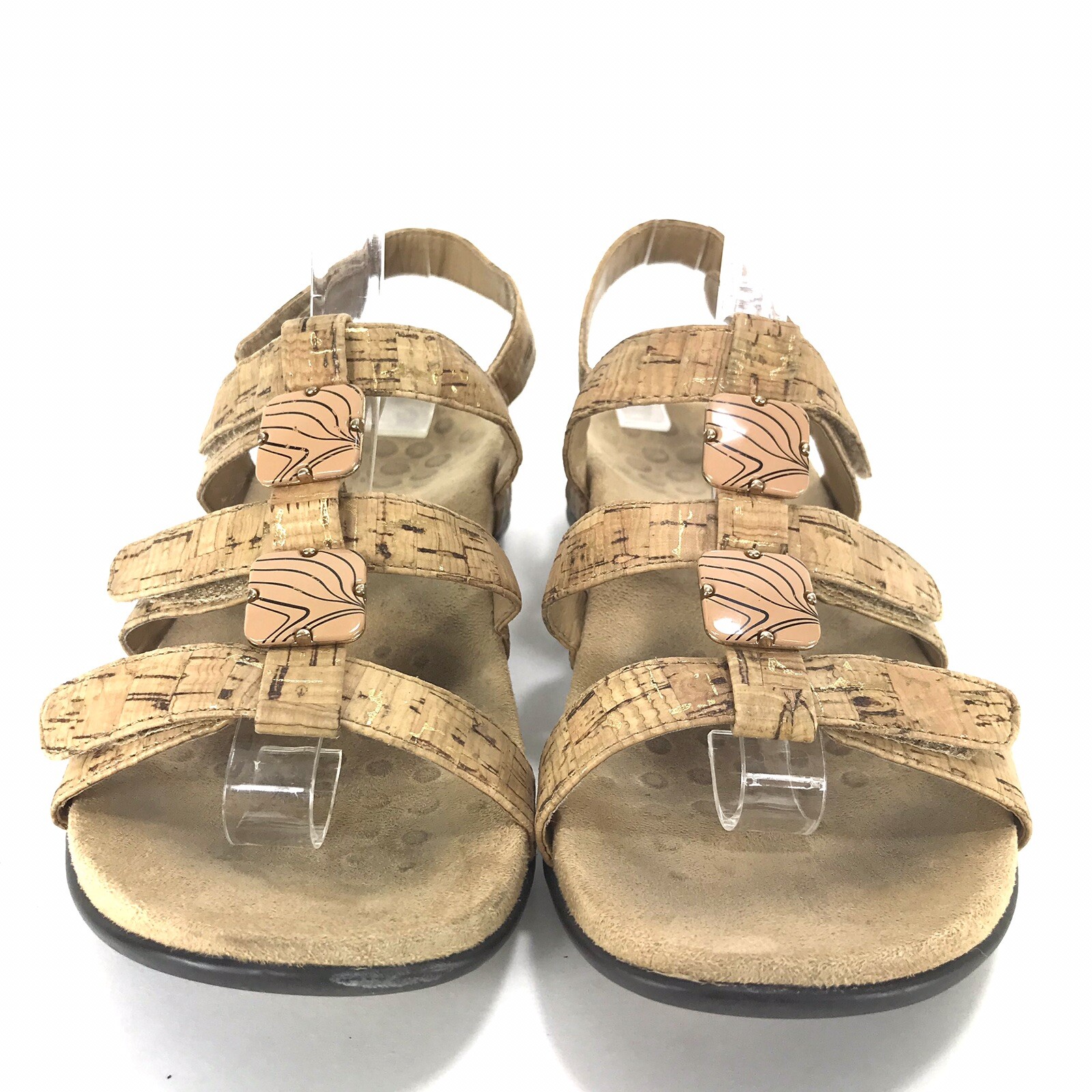 Vionic Amber Women's Adjustable Strap Sandals Tan… - image 3