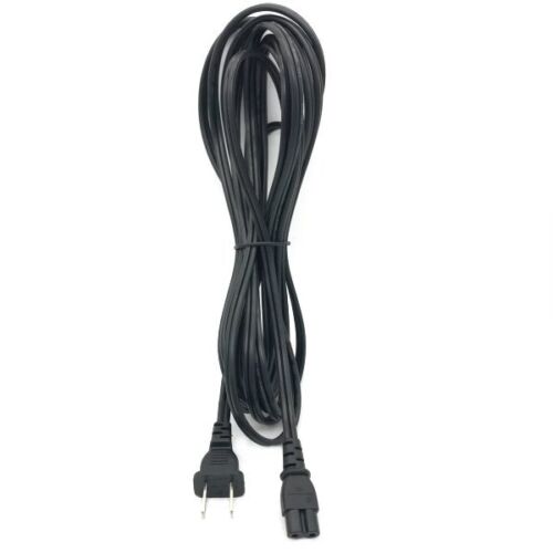 15 Feet 15' AC Power Cord 2 Prong Figure 8 For Sony Samsung Tv Printer Laptop - Picture 1 of 1