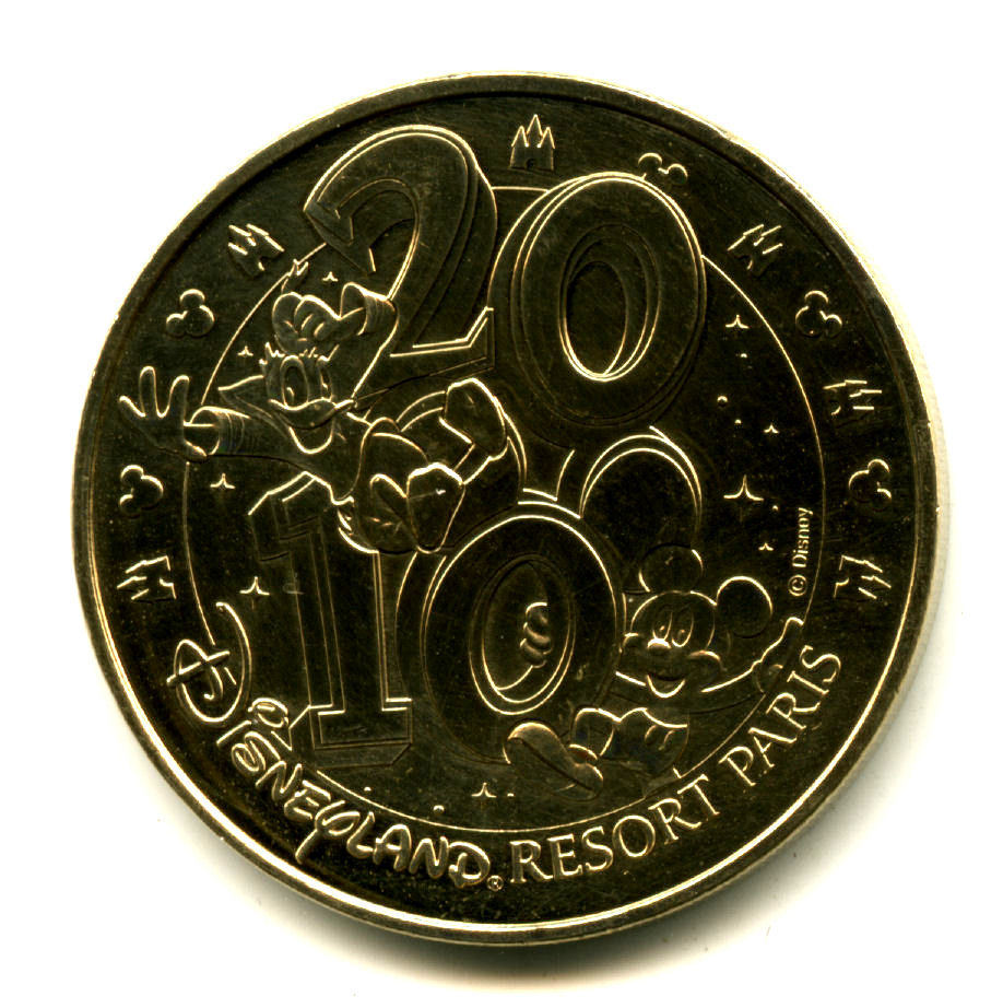 77 DISNEY 2010, 2009, Monnaie de Paris