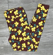 NEW Vintage LuLaRoe TC Tall  Curvy Leggings Multicolored Abstract Floral