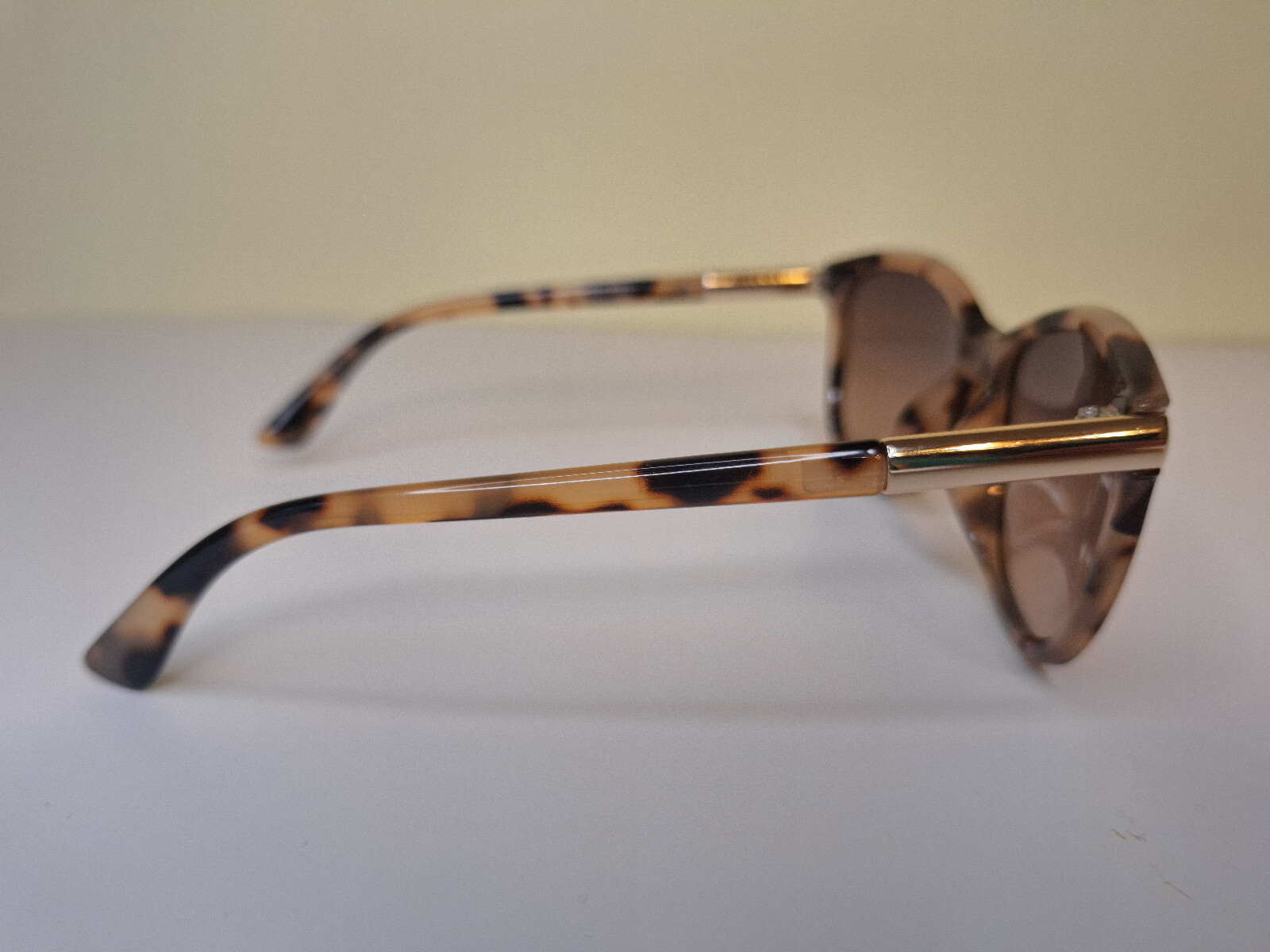 LOFT Sunglasses Brown Tortoise Shell Rectangle Fr… - image 13