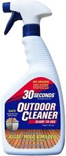 30 SECONDS 1Q30S6P Outdoor Cleaner, 1 qt Spray Bottle 0.53 per fl oz