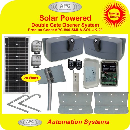 24V Solar Extra Heavy Duty Folding Arm Electric Gate Opener & Closer System - Picture 15 of 15