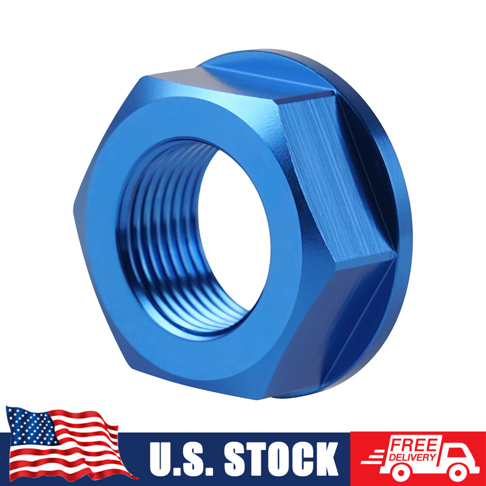 Billet Rear Axle Wheel Lock Nut M20×1.5 For Yamaha YZ125 YZ250