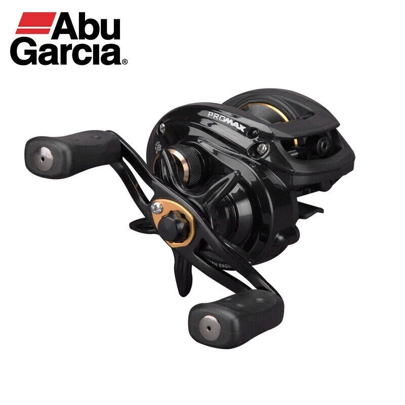 ABU GARCIA PRO MAX3-L 7.1:1 Fishing Reel, Left hand - Gold & Black - NEW