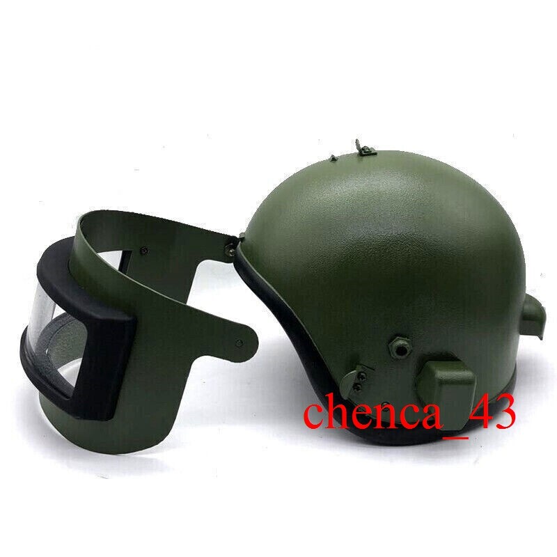 IN US Replica Russian Army Altyn K6-3 Helmet Mask Olive Steel for