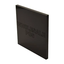 Black Perspex® Acrylic Plastic Sheet A5 A4 A3 Size 2mm 3mm 5mm 6mm 8mm 10mm 20mm