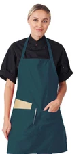 Challenger 3 Pocket Bib Apron #822P3A 28x30 3 Pockets Hunter Green NEW Server