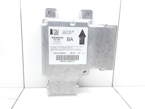 OPEL VECTRA C Airbag Steuergerät / Airbag Control Unit 13102022 2004 25954163
