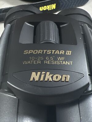 Nikon Sportstar III 10x25 6.5° WF Binoculars | eBay