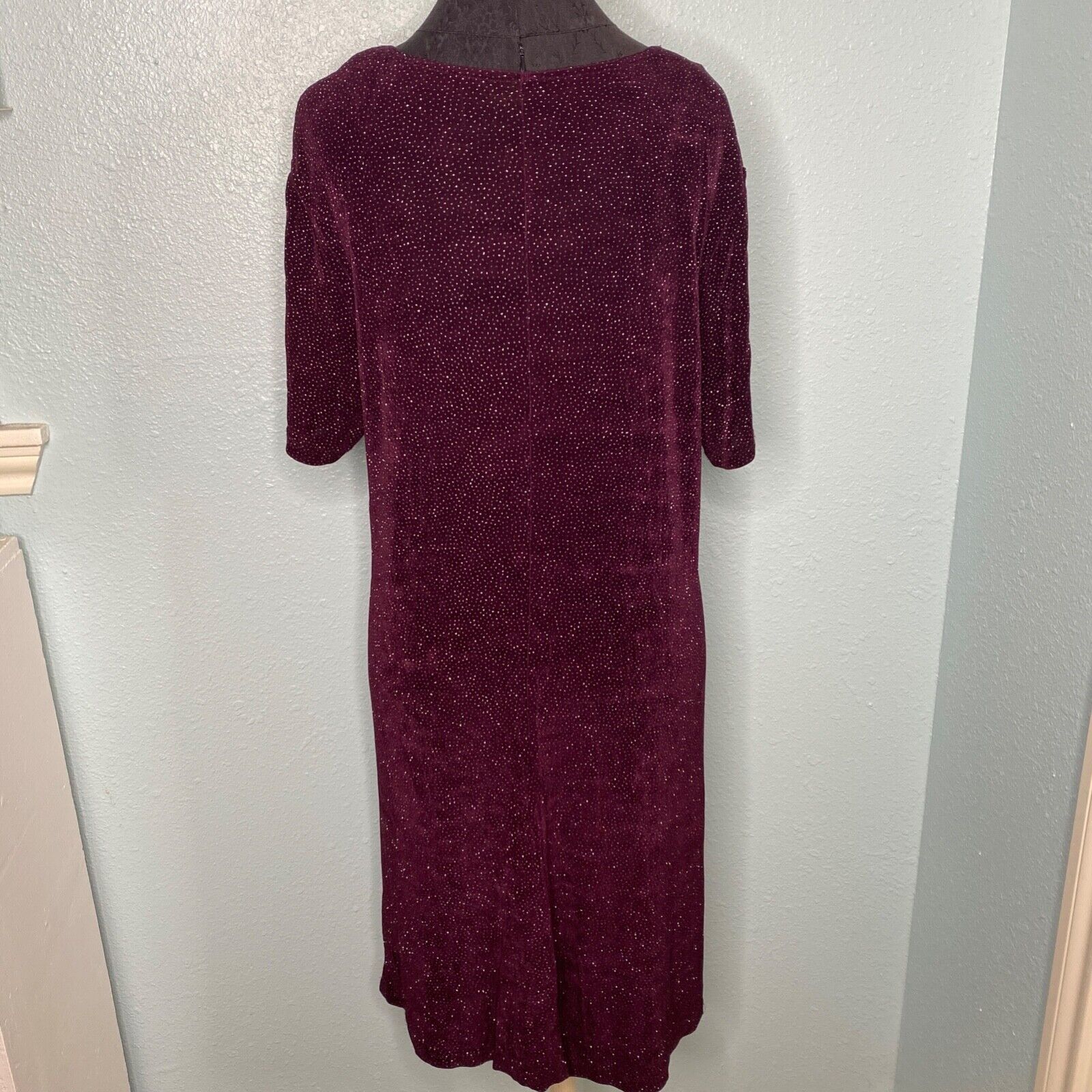 Vintage Avenue Dress Women Plus Size 20W Purple S… - image 3