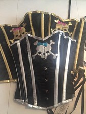 Burleska Boned Skull Corset