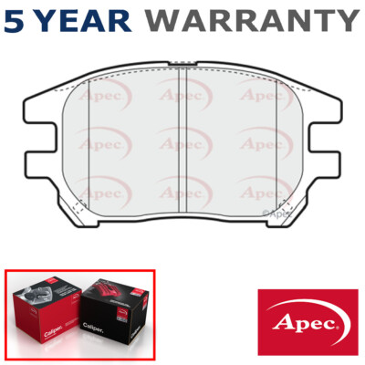 Apec Front Brake Pads Set Fits Lexus RX 2000-2003 3.0 #2 446548050