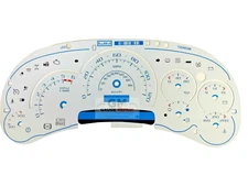 Cadillac Escalade White Gauge Face for Silverado Tahoe 1500 2500 03 04 05 New 