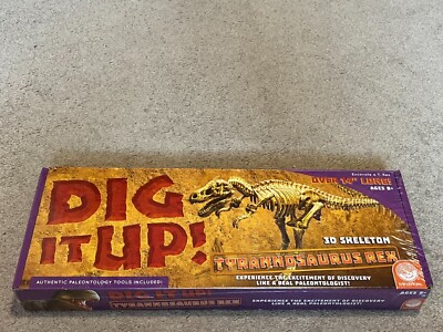Dig It Up! Tyrannosaurus Rex 3D Skeleton Kit by Mindware Over 14'' Long! New NIB