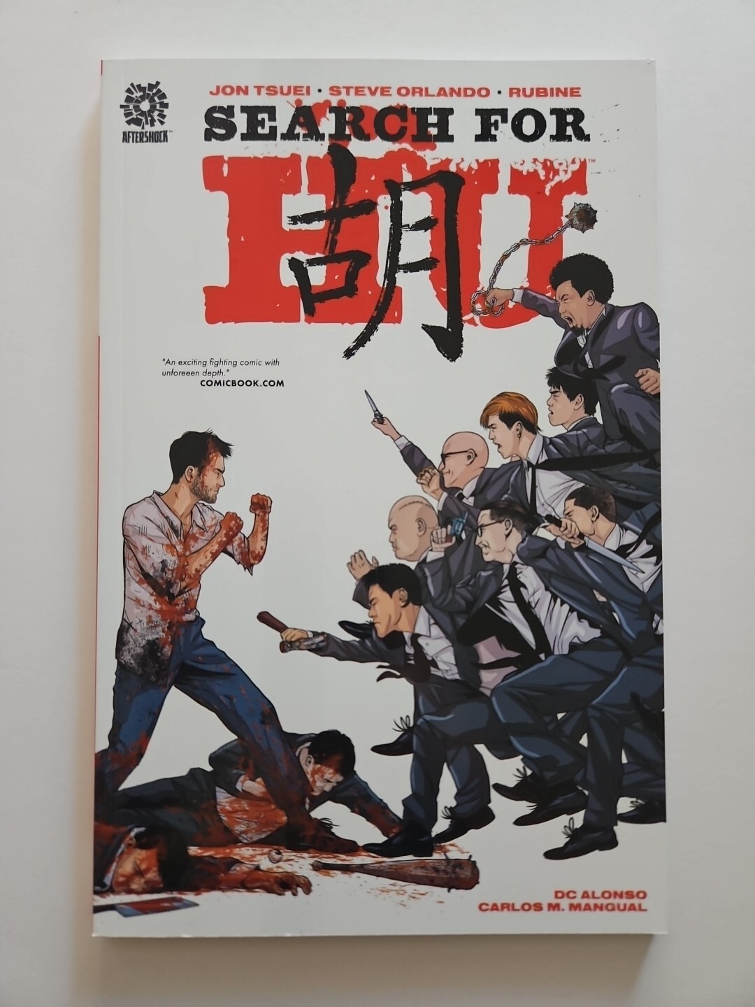 Search For Hu TPB Graphic Novel by Jon Tsuei & Steve Orlando Aftershock 2021