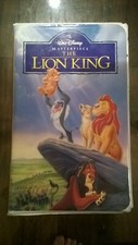 The Lion King (VHS, 1995) Disney Masterpiece, clamshell case