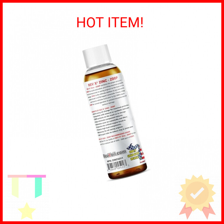 REV X ZDDP Oil Additive - Zinc & Phosphorus | eBay