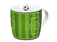 Tasse FußBall Titel, Gedalabels 12143 - Kaffeetasse Teetasse
