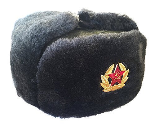 Russian Fur Hat Wool, Schapka Ushanka 
