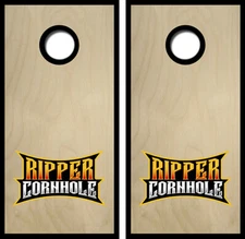 Ripper Branded Cornhole Board Wrap LAMINATED Wrap Decal Vinyl Sticker 4067