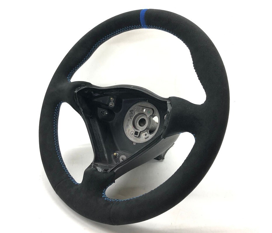 Alcantara steering wheel Porsche 986 996 Carrera Boxster MT models Blue ring eBay